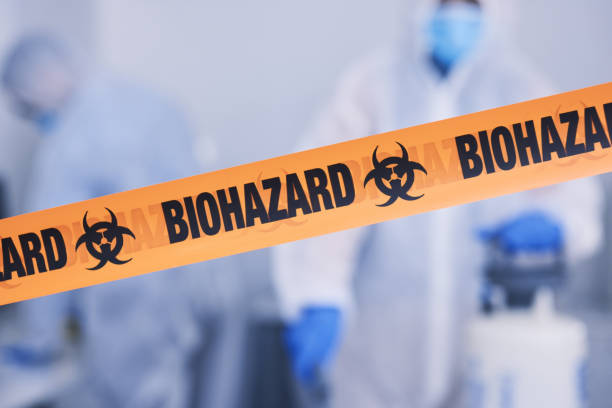 Professional Biohazard technician working in Newfield, ME
